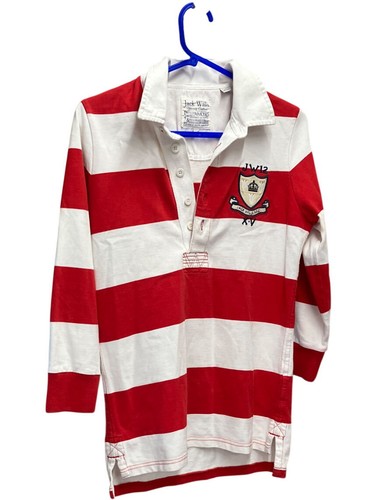 Jack wills rugby shirt red - wills,